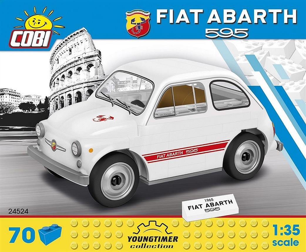 Cobi 1/35 24524 Fiat 500 Abarth Block Model