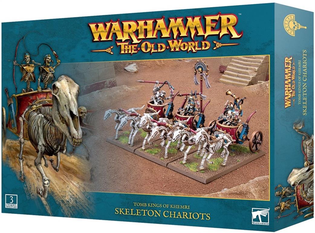 Games Workshop 07-11 Warhammer The Old World Tomb Kings of Khemri Skeleton Chariots