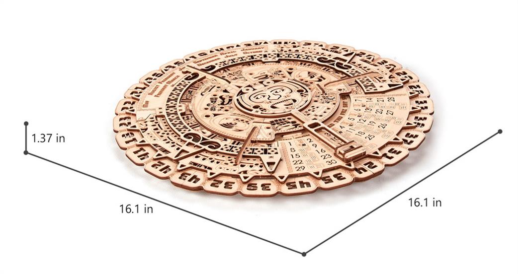 Wood Trick  WDTK033 Mayan Calendar 3D wooden construction kit