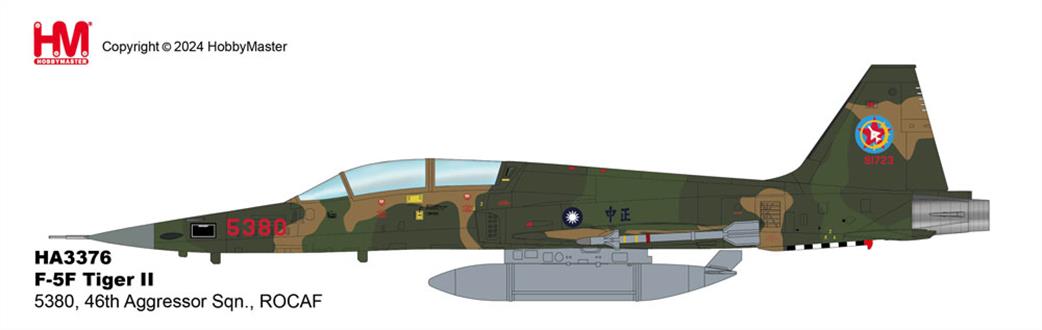 Hobby Master 1/72 HA3376 Northrop F-5E Tiger II 46th Aggressor Sqn ROCAF