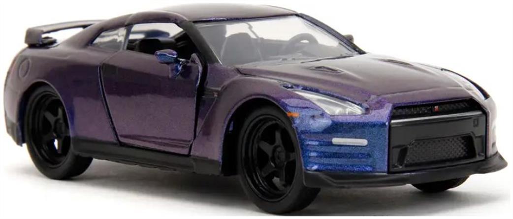 Jadatoys 1/32 JAD34856PS Nissan GTR R35 Chameleon Midnight Purple Paint Pink Slips Diecast Model