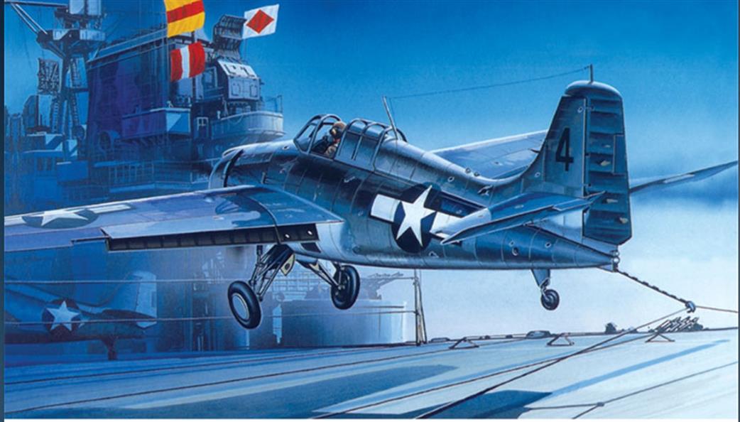 Academy 1/72 12451 U.S. Navy F4F-4 Wildcat