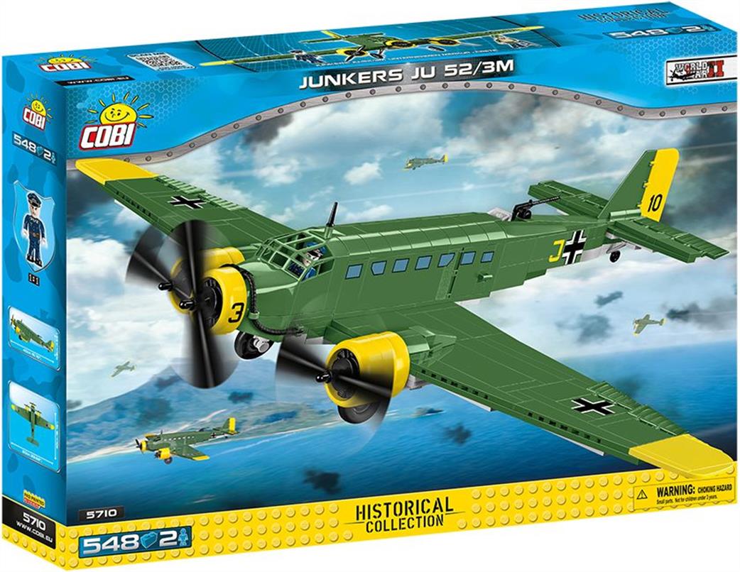 Cobi  5710 Junkers JU-52/3M Block Model