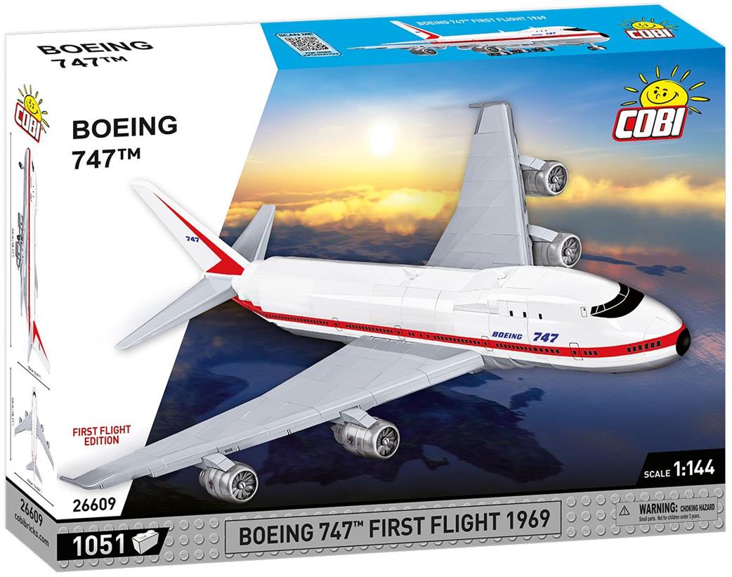 Cobi 1/144 26609 Boeing 747 First Flight 1969 Aircraft Block Model