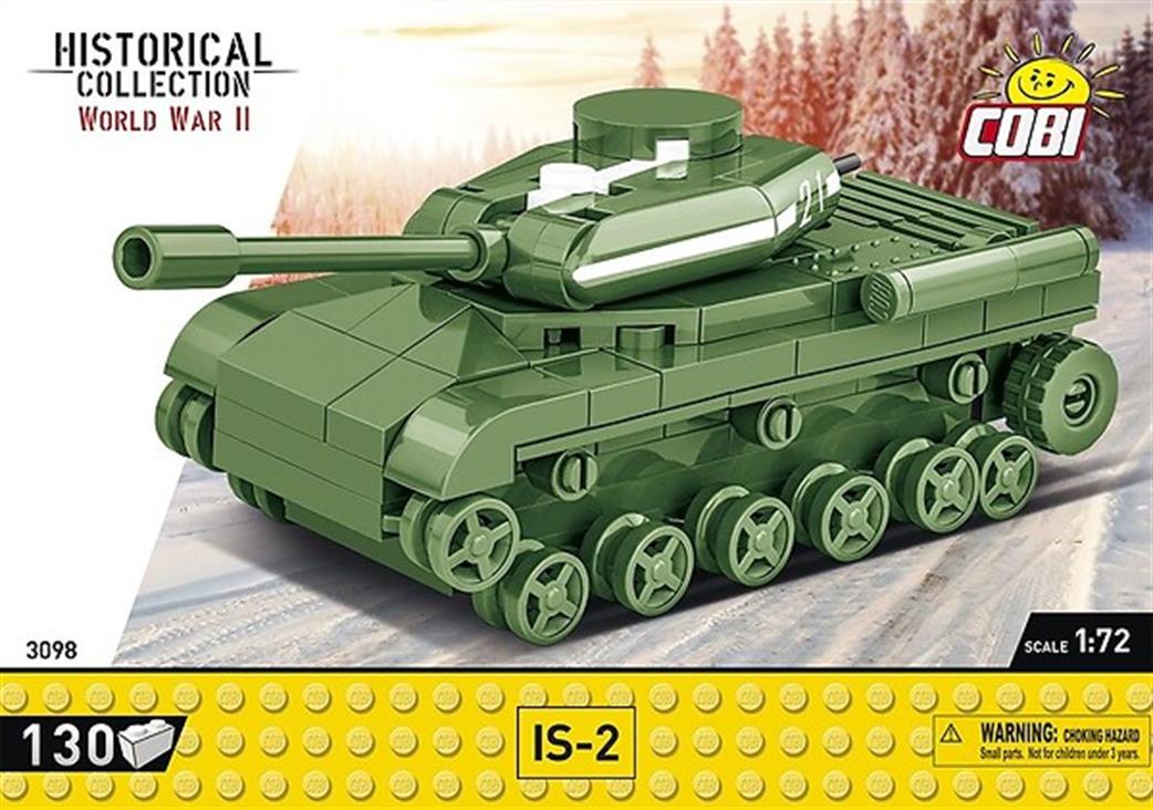 Cobi 1/72 3098 IS 2 Block Model