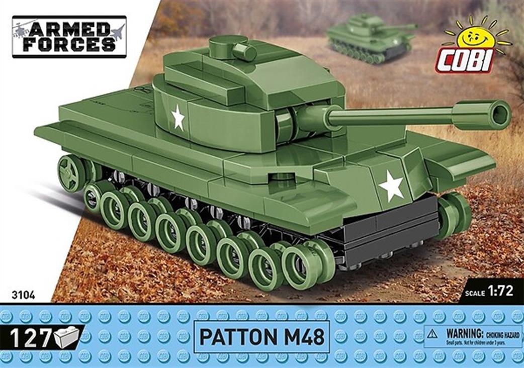 Cobi 1/72 3104 Patton M48 Block Model