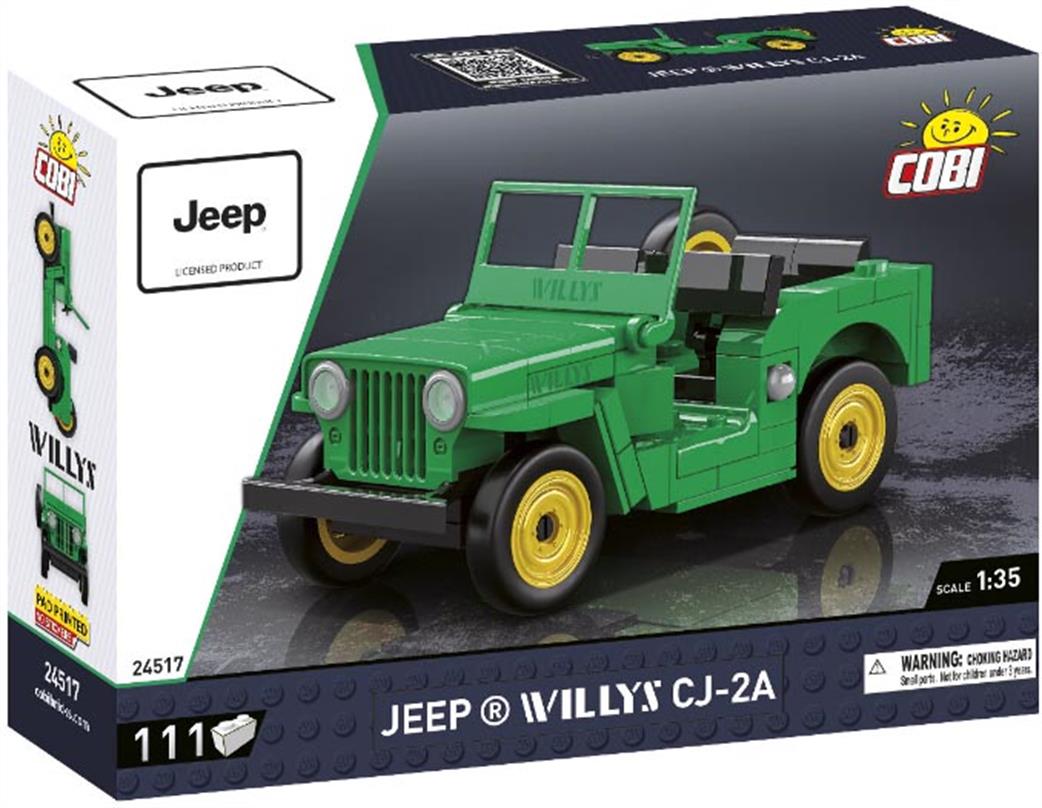 Cobi 1/35 24517 Jeep Willys CJ-2A GR Block Model