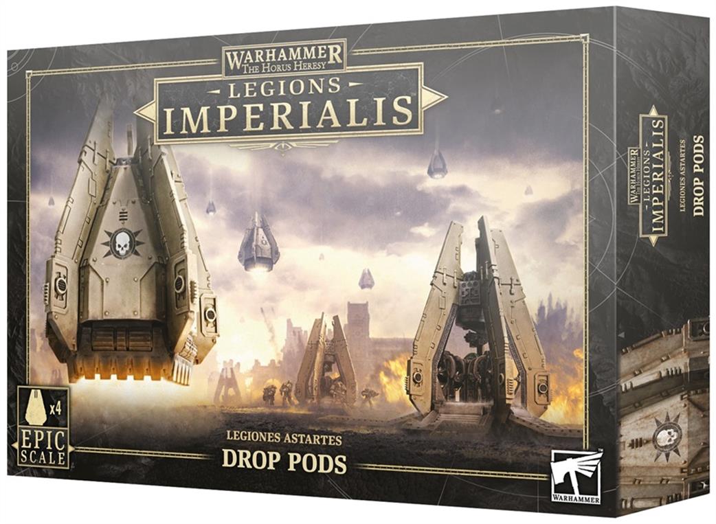 Games Workshop  03-08 Legions Imperialis Legion Drop Pods