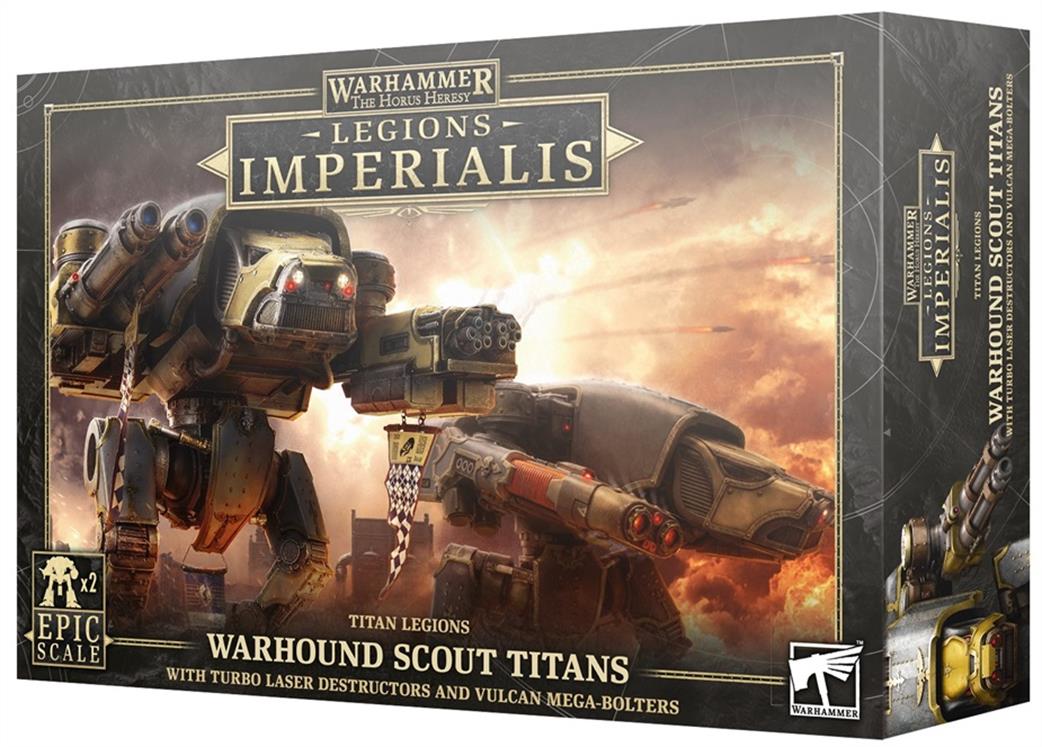 Games Workshop  03-24 Legions Imperialis Warhound Scout Titans