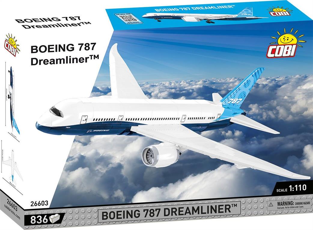 Cobi 1/110 26603 Boeing 787 Dreamliner Block Model