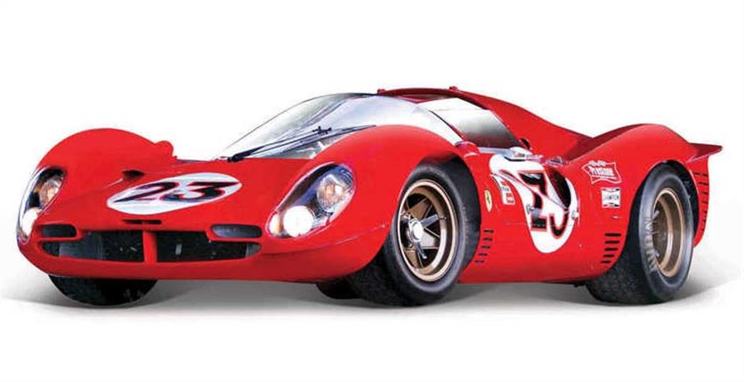 Burago 1/24 26584 Ferrari 330P4 #23 Winner 24H Daytona 1967 Diecast Kit