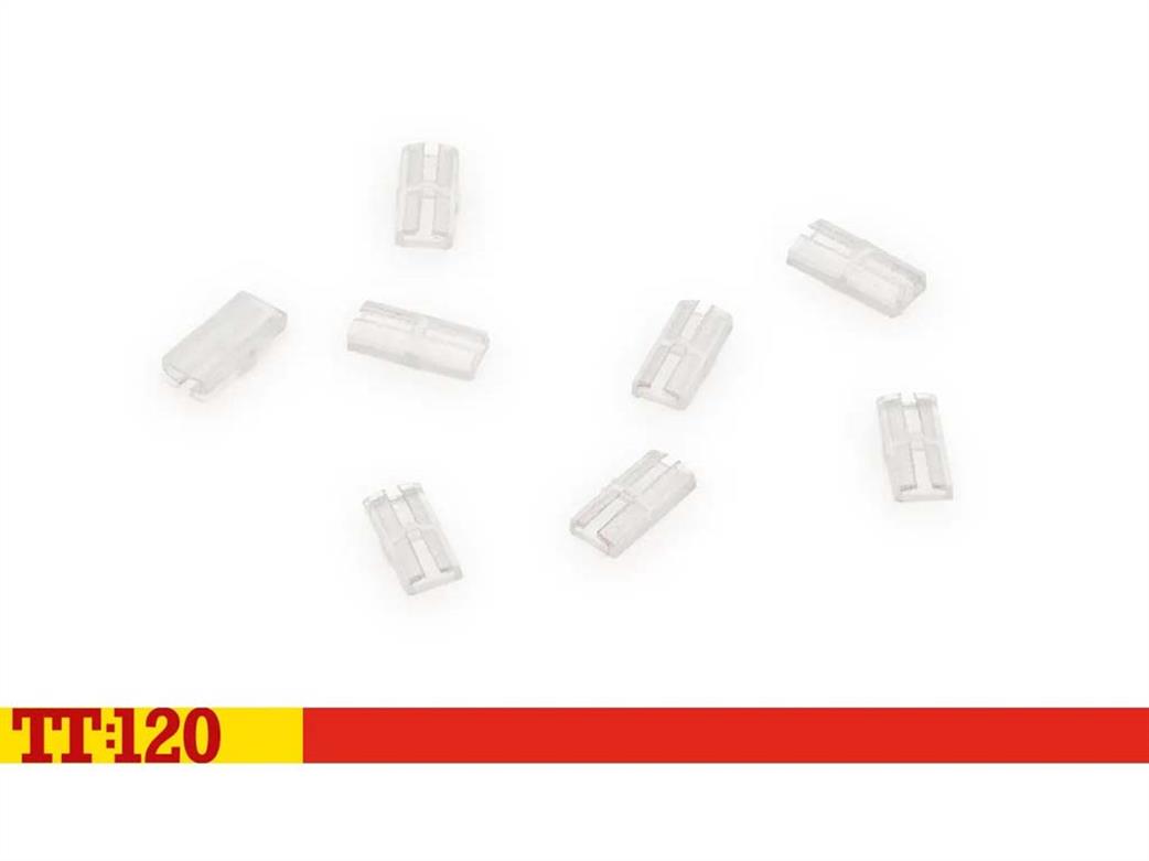 Hornby TT:120 TT8042 Insulated Rail Joiner Fishplates Pack of 12