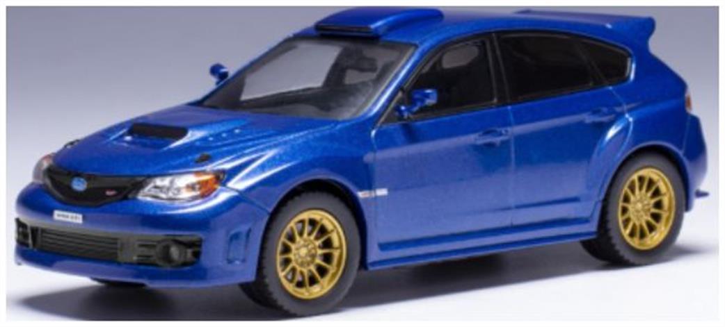 IXO 1/43 CLC553 Subaru Impreza WRC Sti Blue 2009 Diecast Model