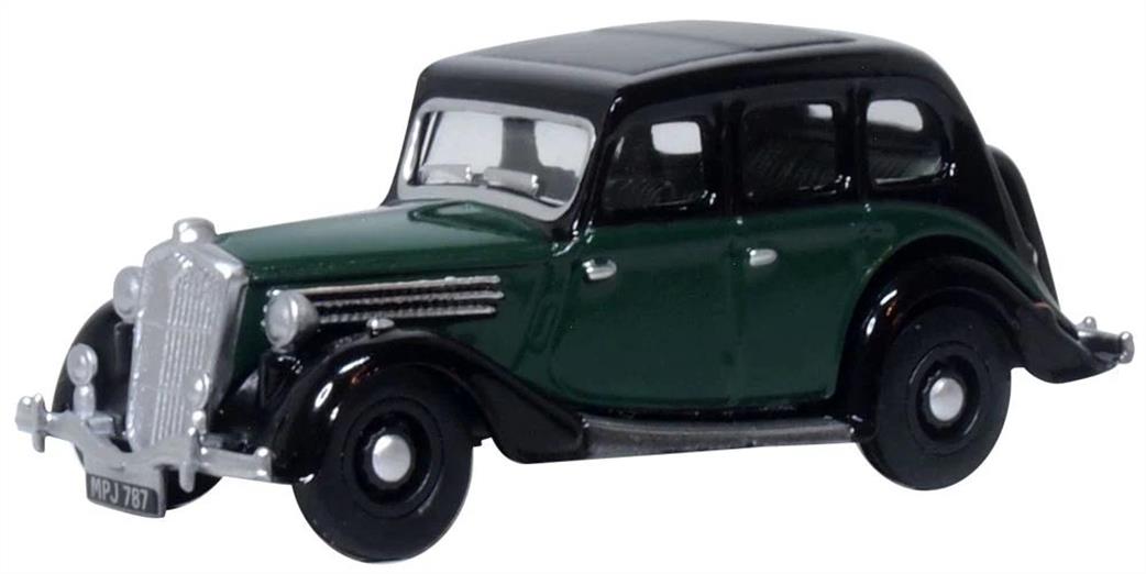 Oxford Diecast 1/76 76WO006 Wolseley 18/85 Green/Black Model