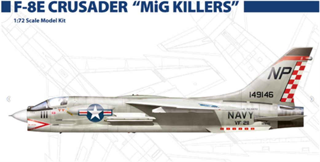 Hobby 2000 1/72 72073  F-8E Crusader MiG Killers