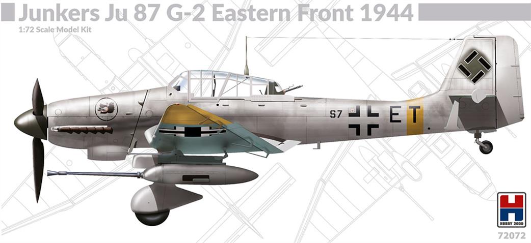 Hobby 2000 1/72 72072 Junkers JU87 Eastern Front 1944 Dive Bomber Model Kit