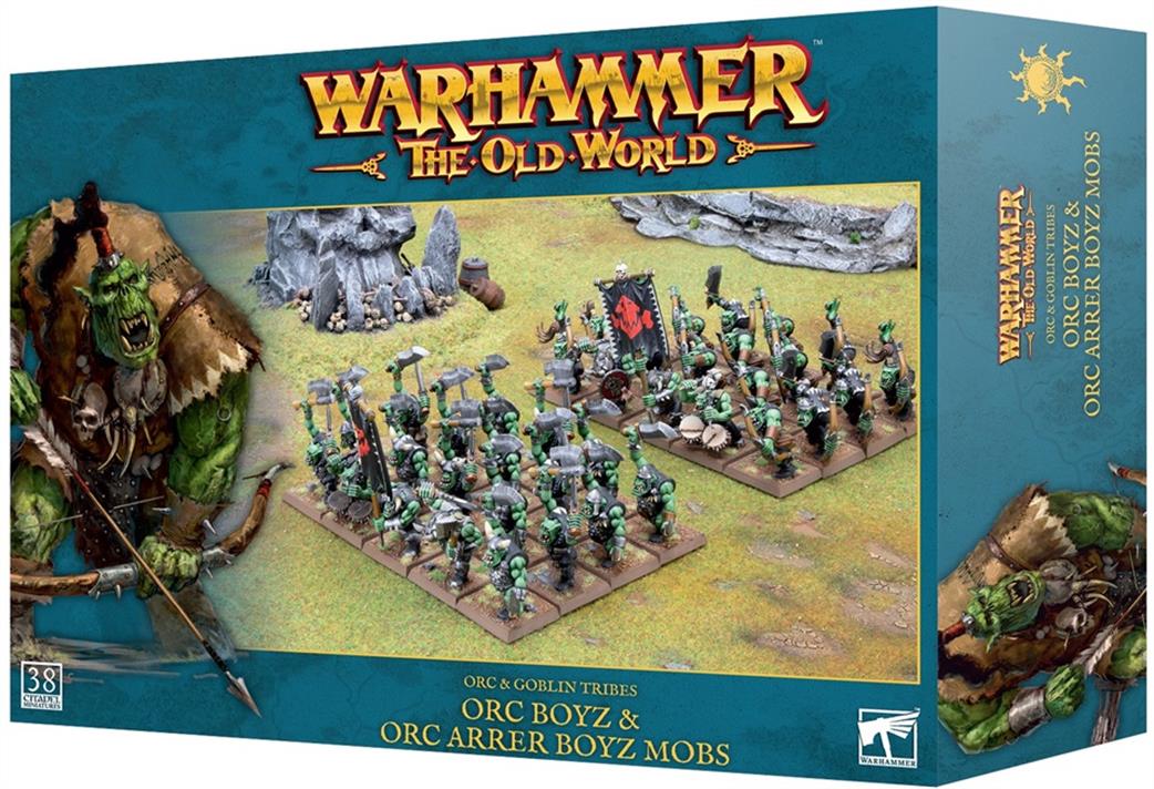 Games Workshop 09-03 Warhammer The Old World Orc & Goblin Tribes Arrer Boyz Mobs