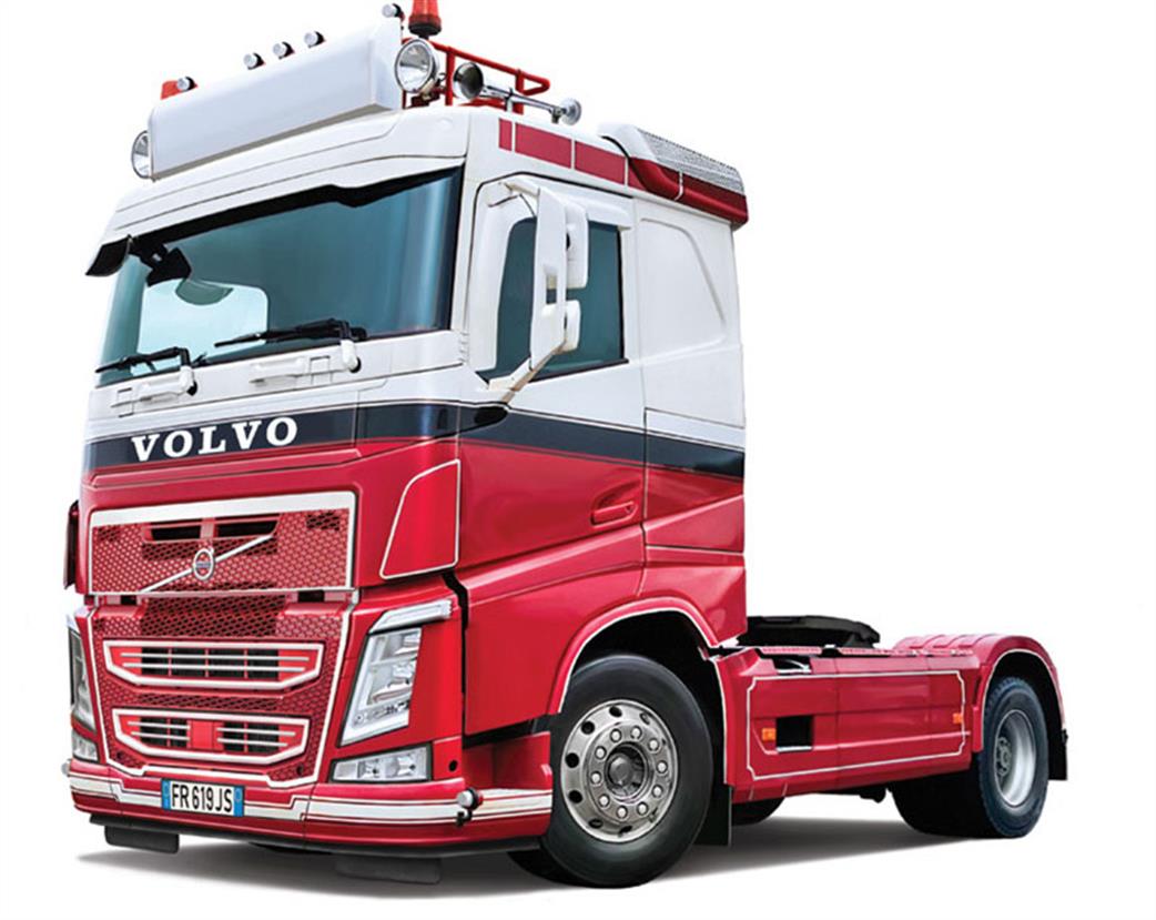 Italeri 1/24 3962 Volvo FH Plat Dak Low Roof Cab Kit