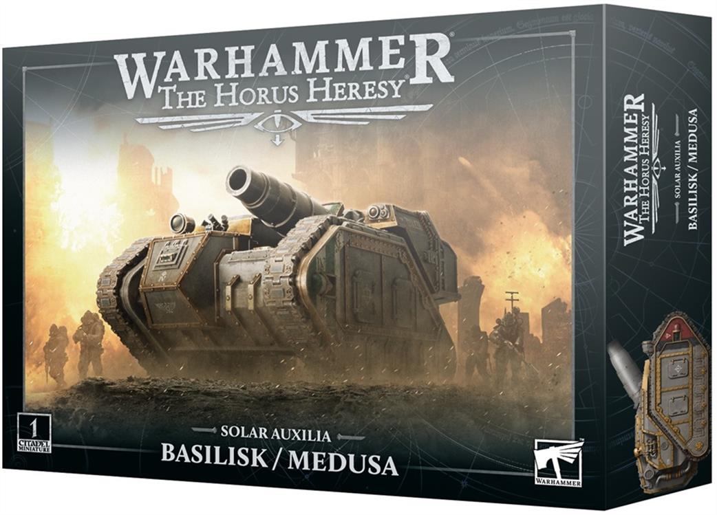 Games Workshop 25mm 31-79 Horus Heresy Solar Auxilia Basilisk / Medusa