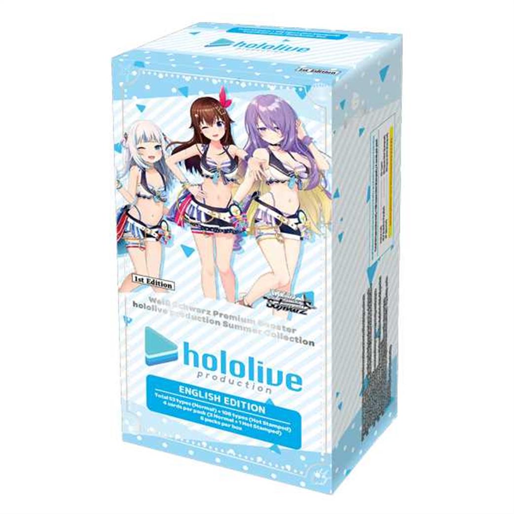 Bushiroad  WSEHOLWE44PB Weiss Schwarz Hololive Production Summer Collection Premium Booster