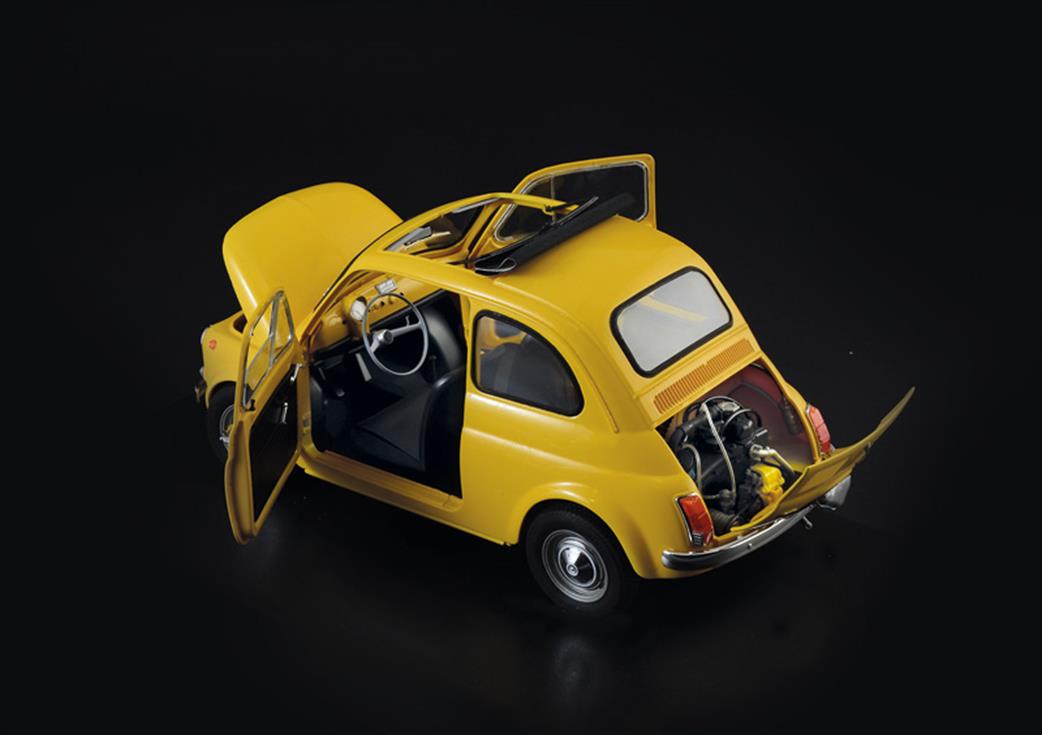 Italeri 1/12 4715 Fiat 500 Upgraded Edition Plastic Kit