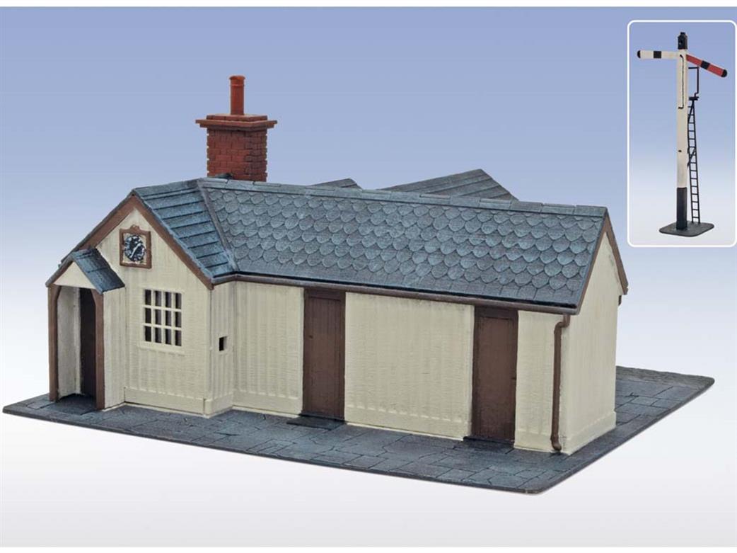 Peco OO9 LK-218 Tan-Y-Bwlch Station Building Laser Cut Kit