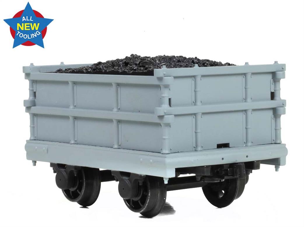 Bachmann O-16.5 73-029A NG7 Narrow Gauge Coal Wagon Grey