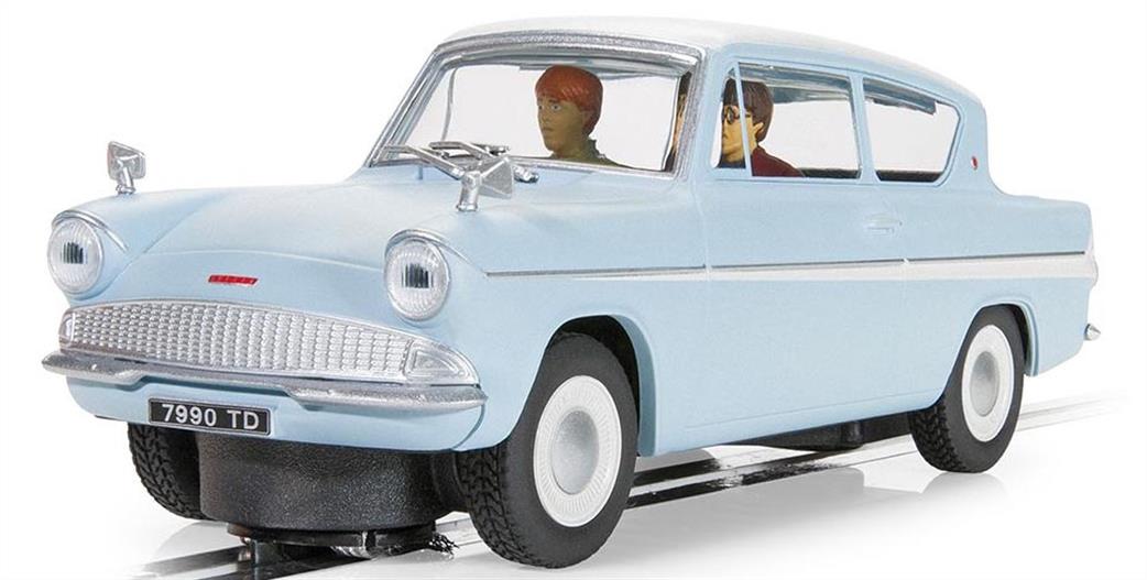 Scalextric 1/32 C4504 Ford Anglia 105E Harry Potter Edition Slot Car Model