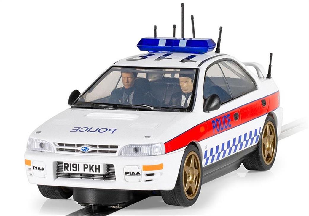 Scalextric 1/32 C4429 Subaru Impreza WRX Police Edition Slot Car Model