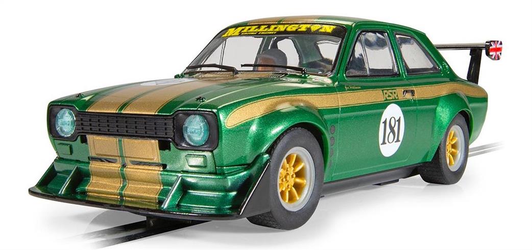 Scalextric 1/32 C4511 Ford Escort RSR Jim Hutchinson Slot Car