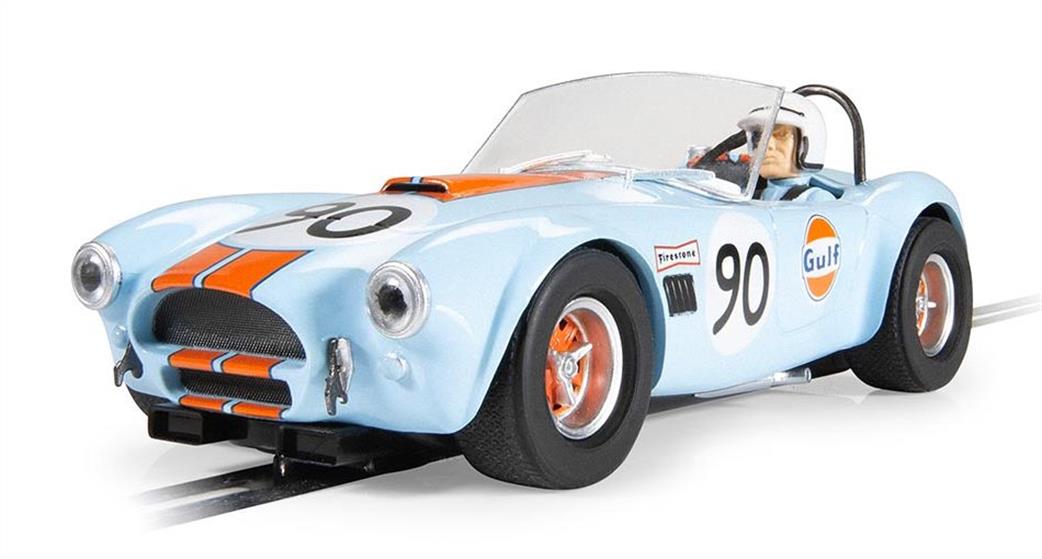 Scalextric 1/32 C4509 Shelby Cobra Gulf Slot Car Model