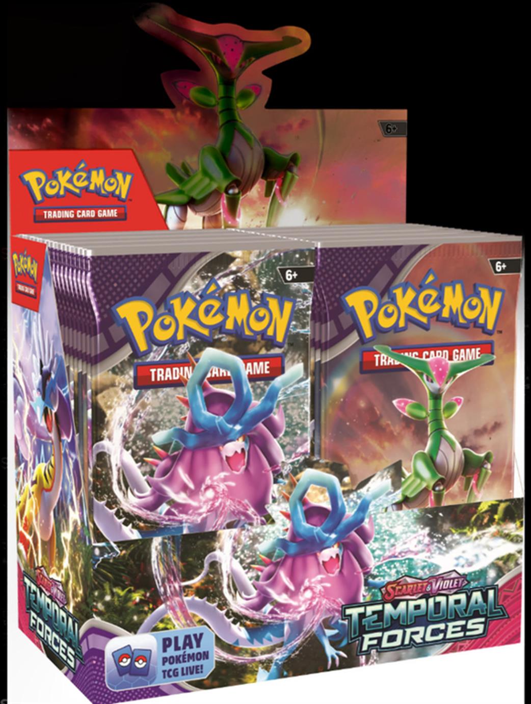 Nintendo  POK86639BOX Pokémon  S&V Temporal Forces Booster Box