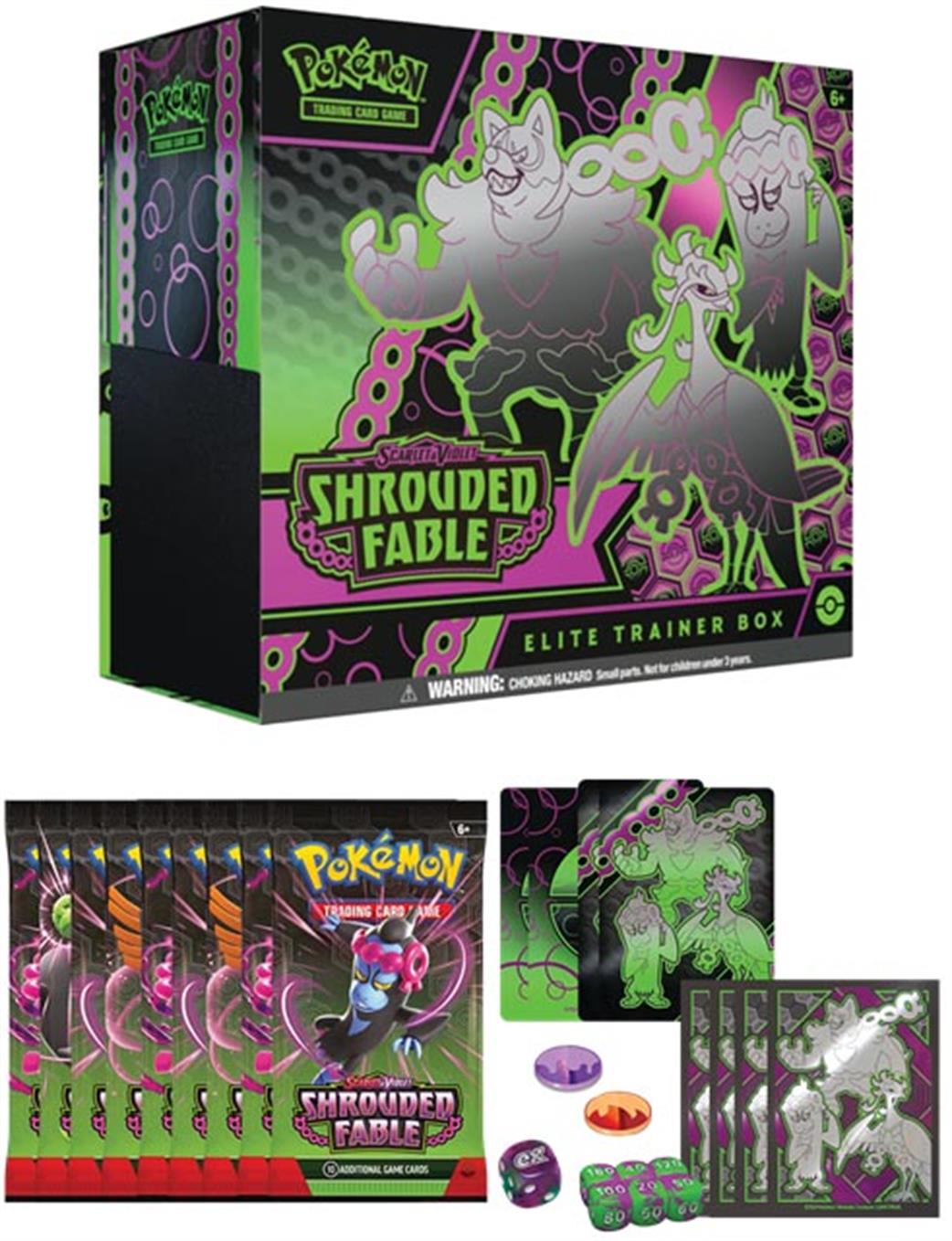 Nintendo  290-85853 Pokemon S&V Shrouded Fable Elite Trainer Box