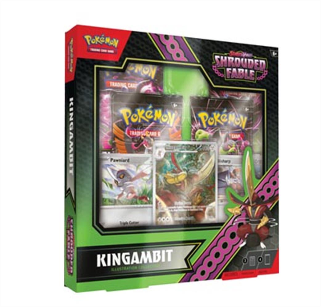 Nintendo  290-85858 Pokemon S&V Shrouded Fable Kingambit Illustration Collection