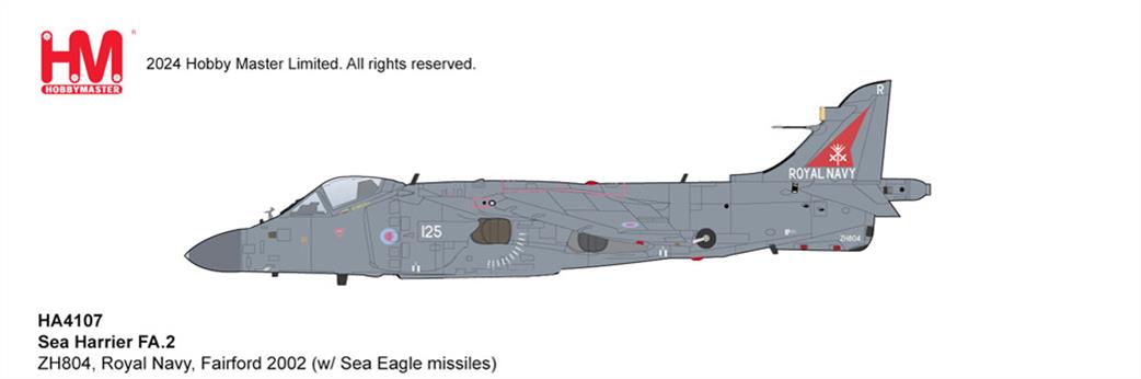 Hobby Master 1/72 HA4107 Sea Harrier FA.2 Royal Navy Fighter RAF Fairford 2002