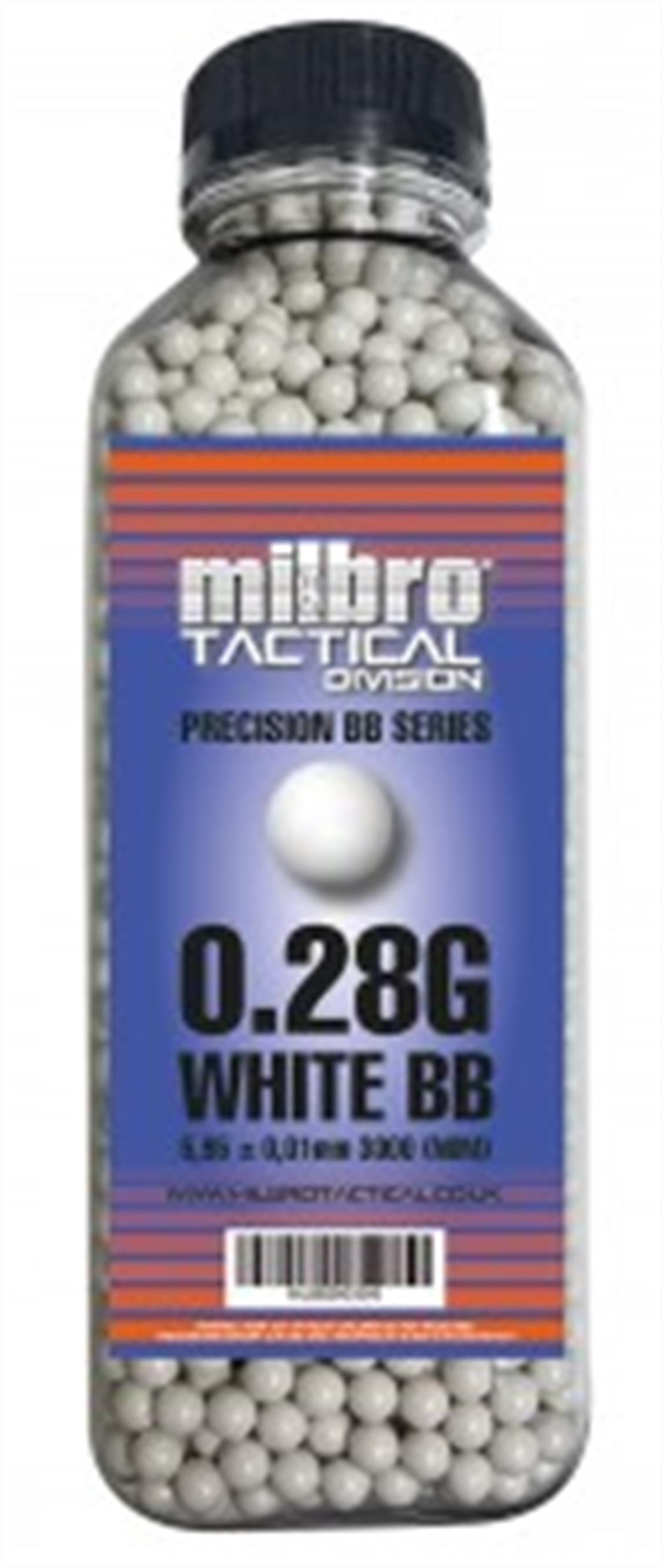 Milbro  MIL28GBB 3000 0.28g 6mm BB Pellets