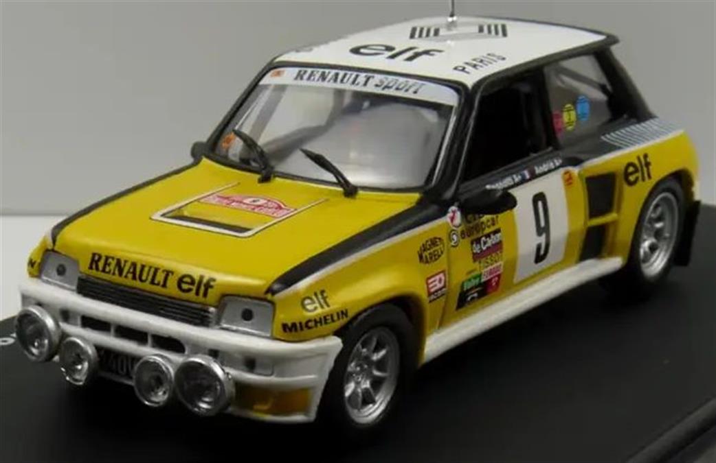 MAG 1/43 MAG PB08 Renault 5 Turbo Monte Carlo 1981 Rally Collection