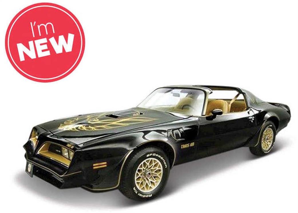 Maisto 1/18 M31464 1978 Pontiac Firebird Trans Am Diecast Model