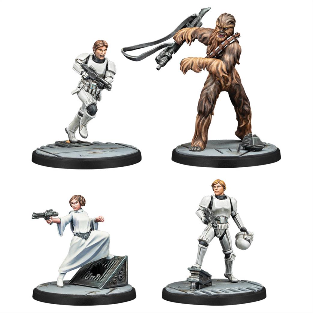 Atomic Mass Games  SWP41 This Is Some Rescue Princess Leia Squad Pack for Star Wars Shatterpoint