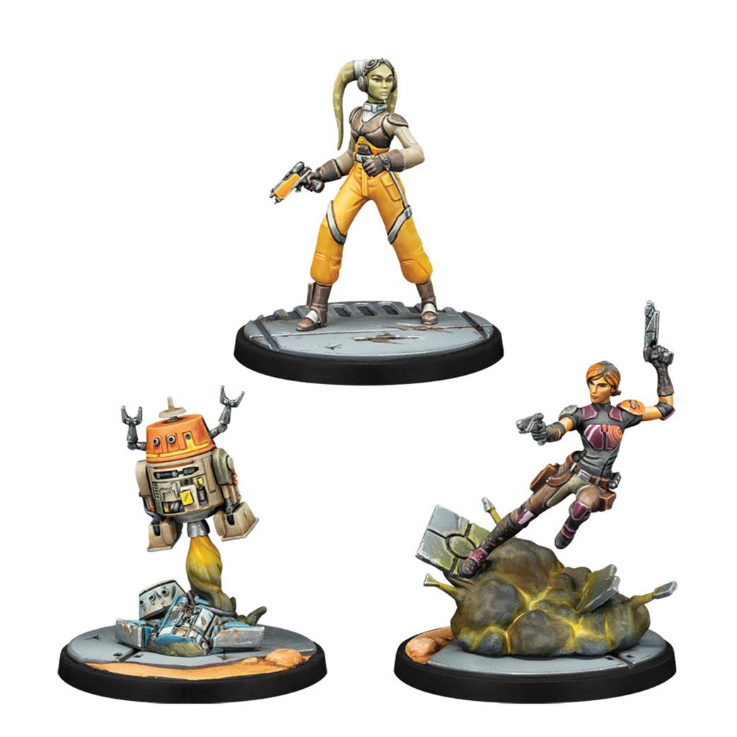 Atomic Mass Games  SWP44 Make The Impossible Possible Hera Syndulla Squad Pack for Star Wars Shatterpoint