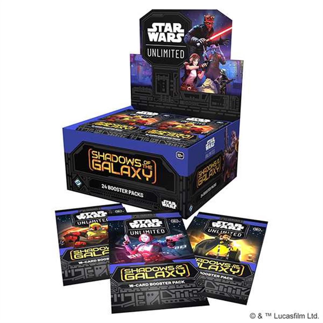 Fantasy Flight Games  SWH0202 Star Wars Unlimited Shadows Of The Galaxy Booster