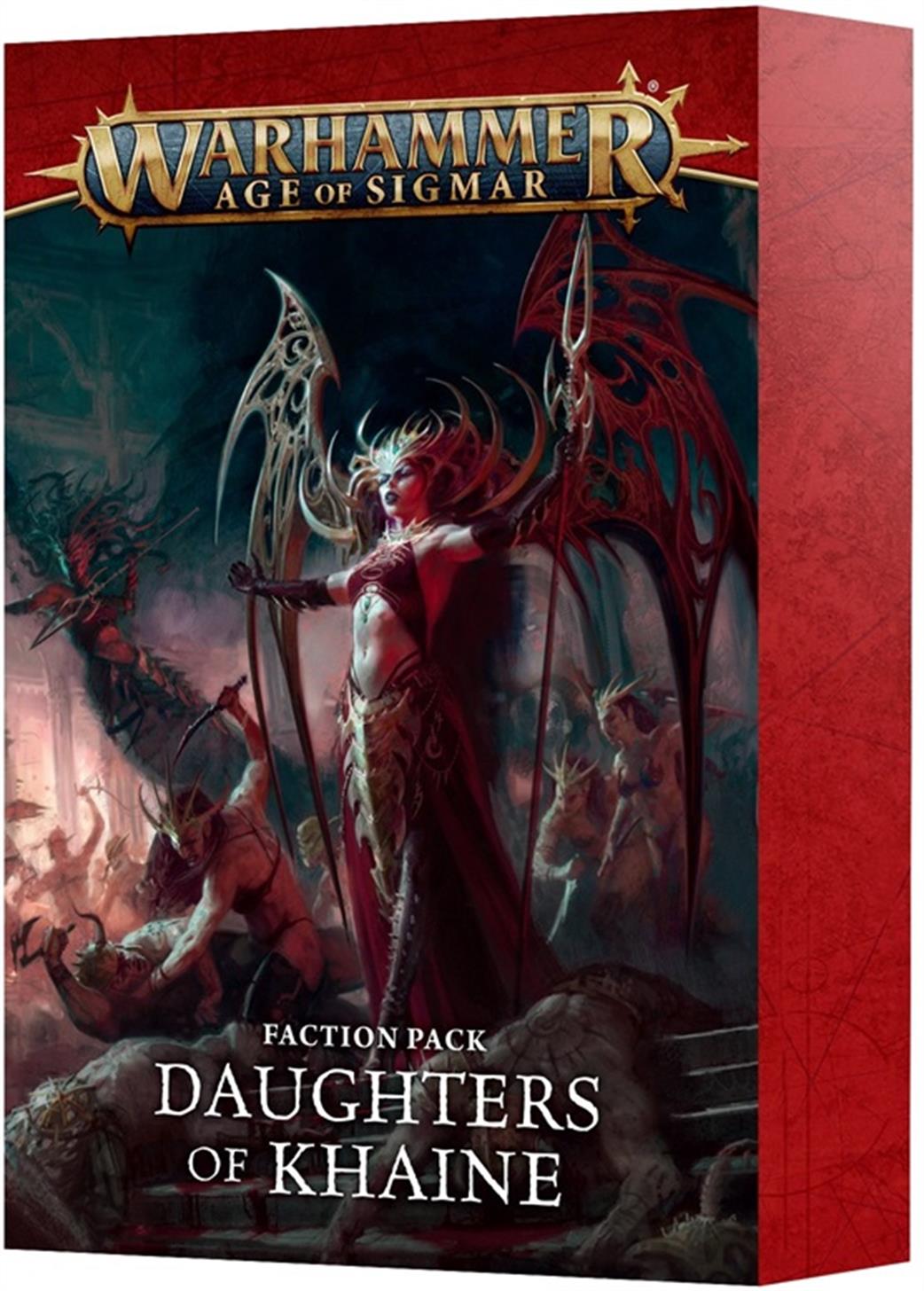 Games Workshop  74-05 AoS Faction Cards Daughters of Khaine