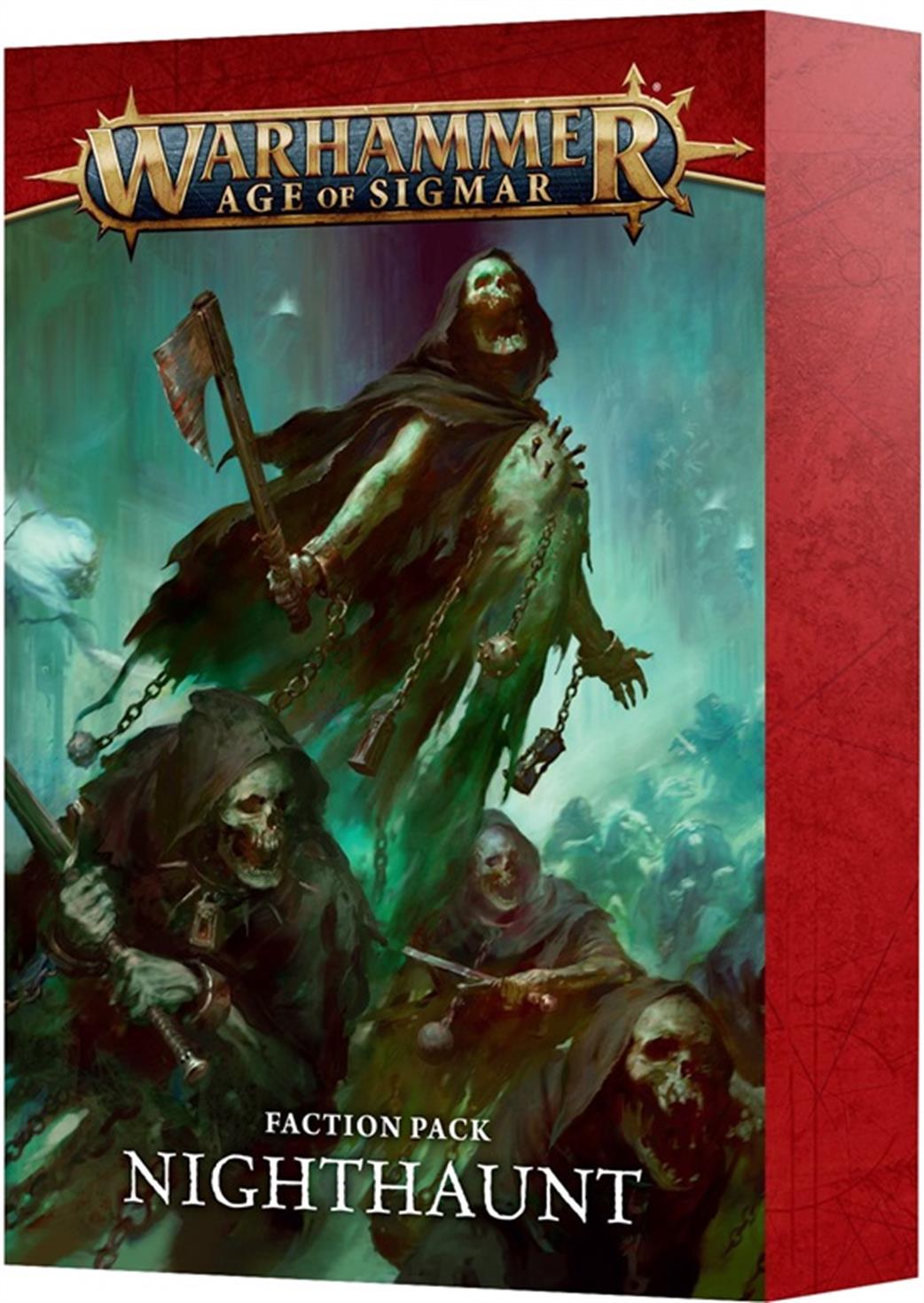 Games Workshop  74-16 AoS Faction Cards Nighthaunt
