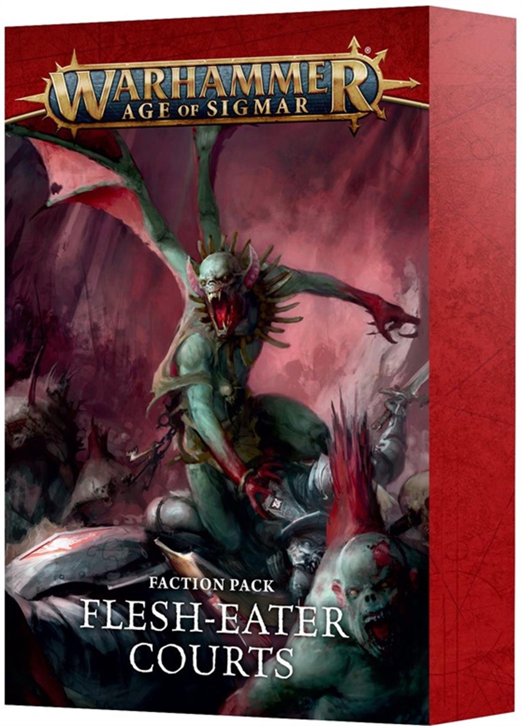 Games Workshop  74-17 AoS Faction Cards Flesh-Eater Courts