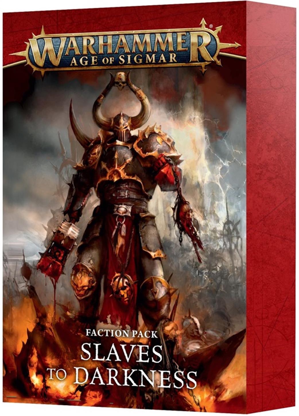 Games Workshop  74-19 AoS Faction Cards Slaves To Darkness