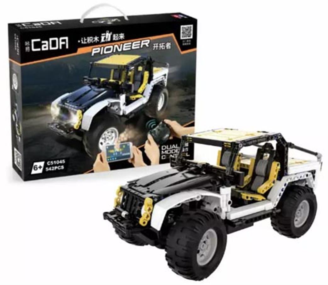 CaDa  C51045W RC Pioneer Off Road Brick Model 542pcs