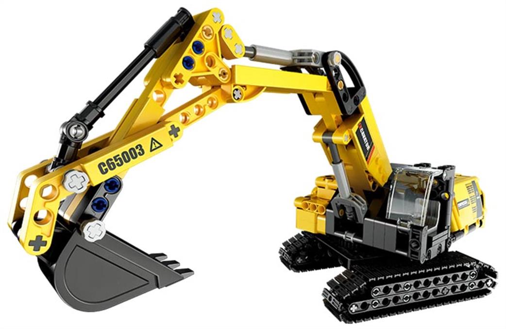 CaDa  C65003W Excavator Brick Model 467pcs