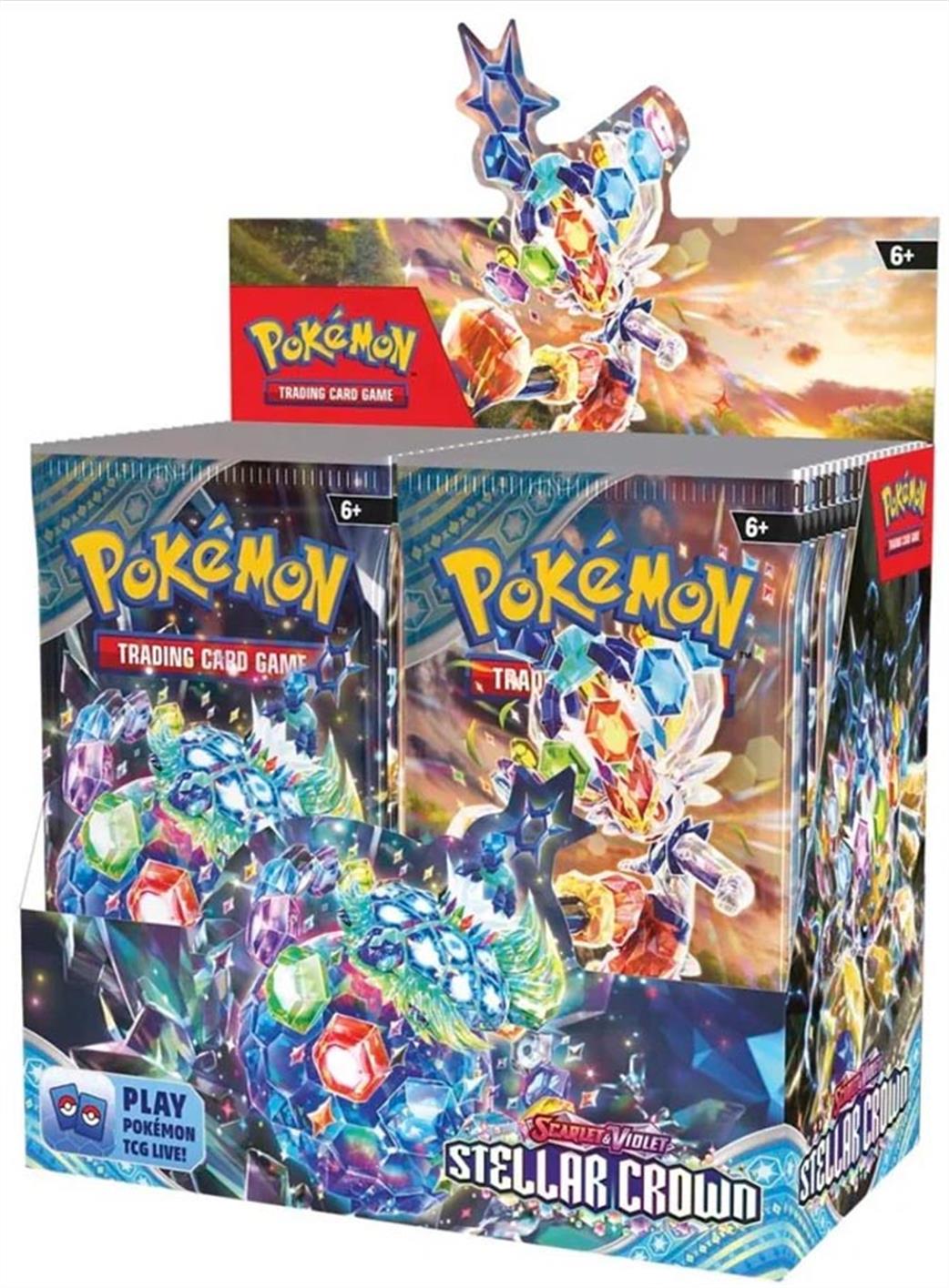 Nintendo  190-85897 Pokemon S&V Stellar Crown Booster Pack