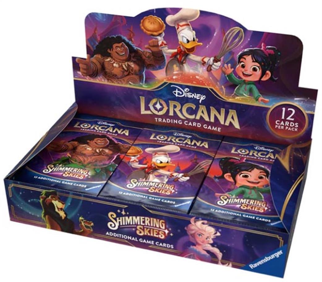 Ravensburger  RAV11098455 Disney Lorcana Shimmering Skies Booster