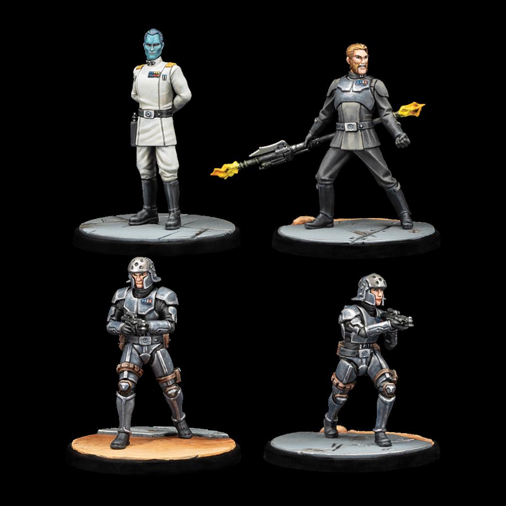 Atomic Mass Games  SWP28 Not Accepting Surrenders Grand Admiral Thrawn Squad Pack for Star Wars Shatterpoint